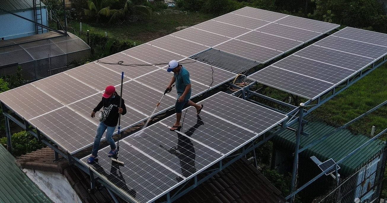 Điện mặt trời mái nhà - Nguồn ảnh: vietnamnet.vn