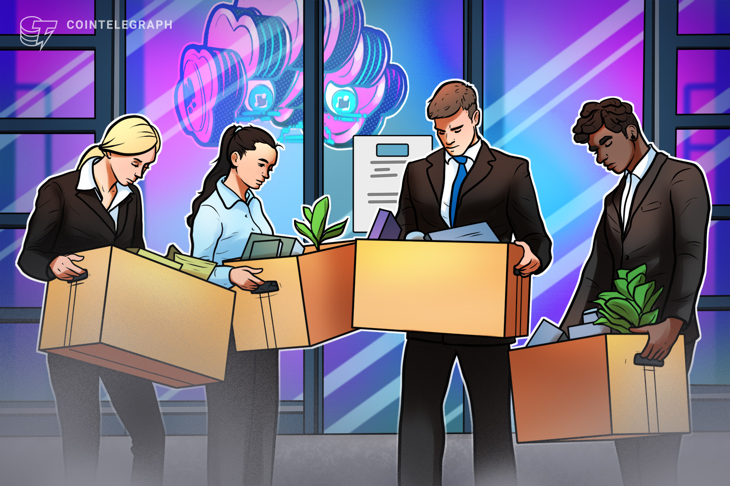 Cắt giảm nhân sự ngành crypto - Nguồn ảnh: cointelegraph.com