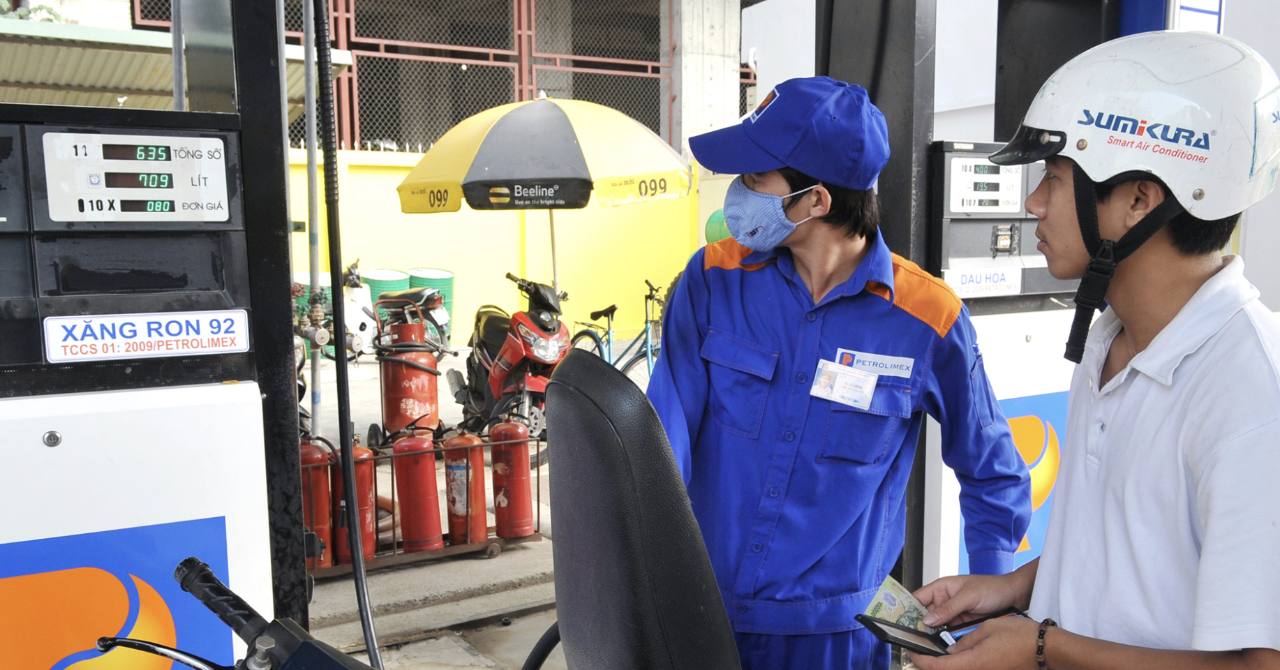 Giá xăng dầu hạ nhiệt - Nguồn ảnh: vietnamnet.vn