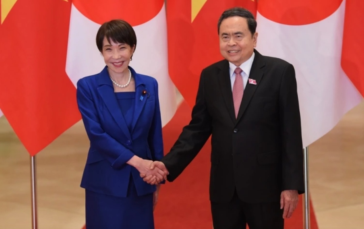 Hội kiến Chủ tịch Quốc hội Việt Nam - Nhật Bản - Nguồn ảnh: vtcnews.vn