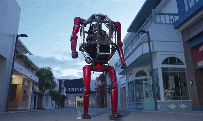 Robot chở người biến hình - Nguồn ảnh: vnexpress.net