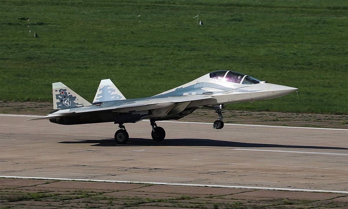 Tiêm kích Su-57 hai chỗ ngồi - Nguồn ảnh: vnexpress.net