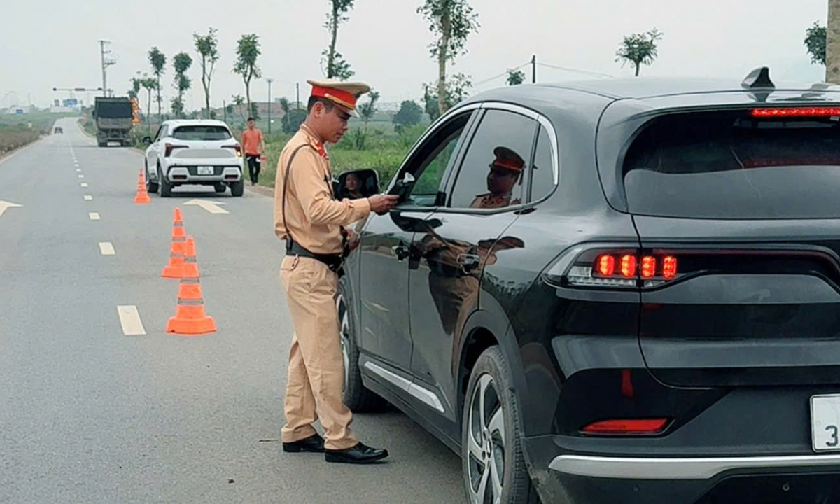 Vi phạm nồng độ cồn - Nguồn ảnh: vtcnews.vn