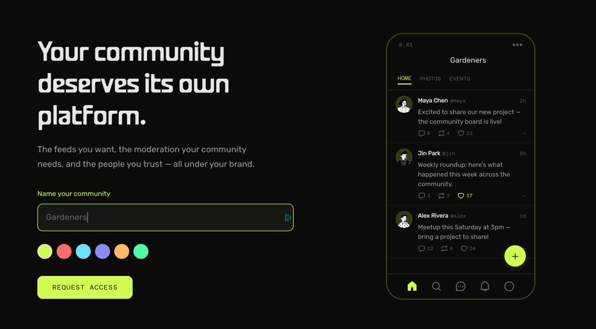 Xây dựng cộng đồng tự chủ - Nguồn ảnh: techcrunch.com