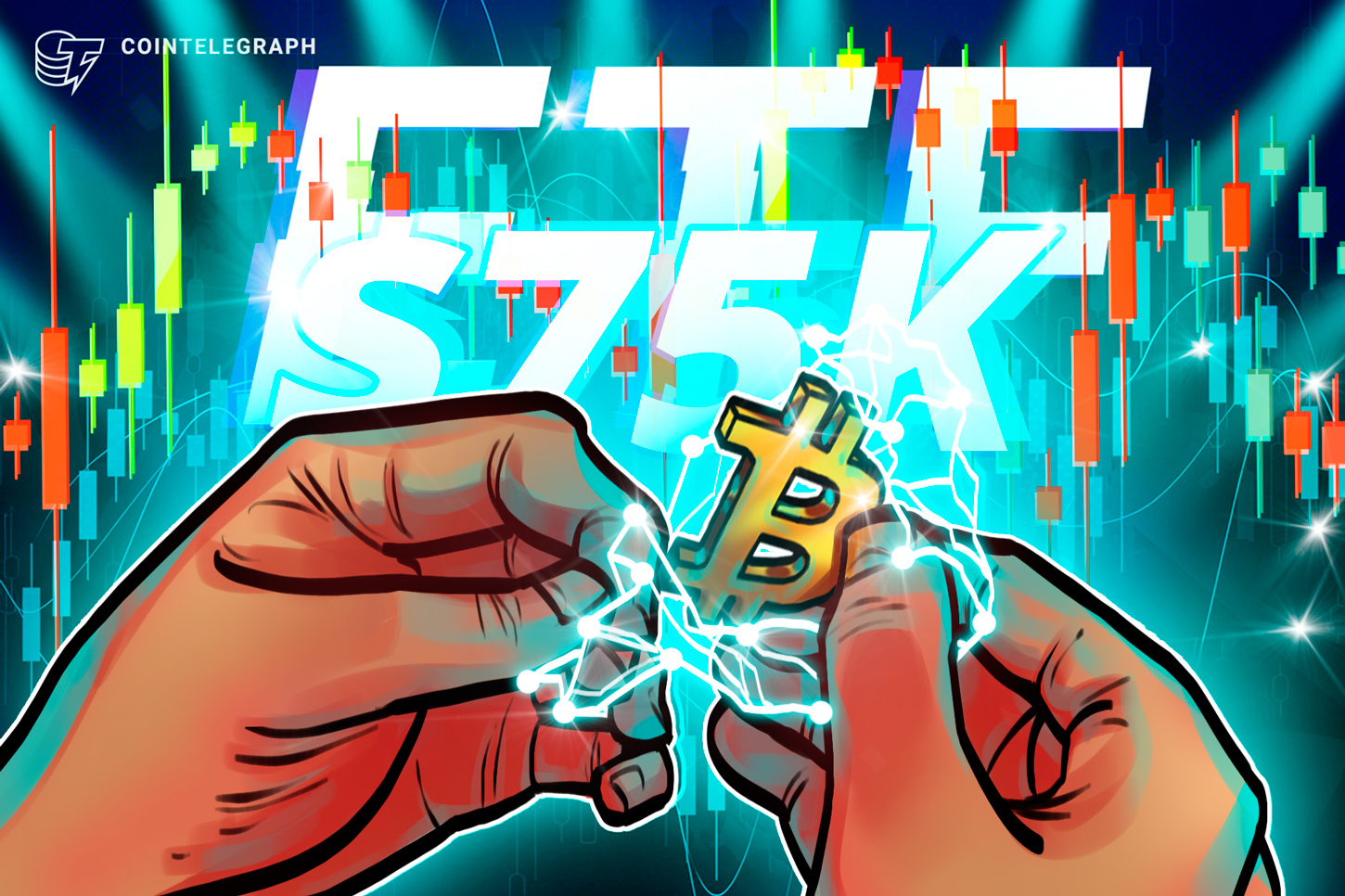 Bitcoin hỗ trợ 75K - Nguồn ảnh: cointelegraph.com