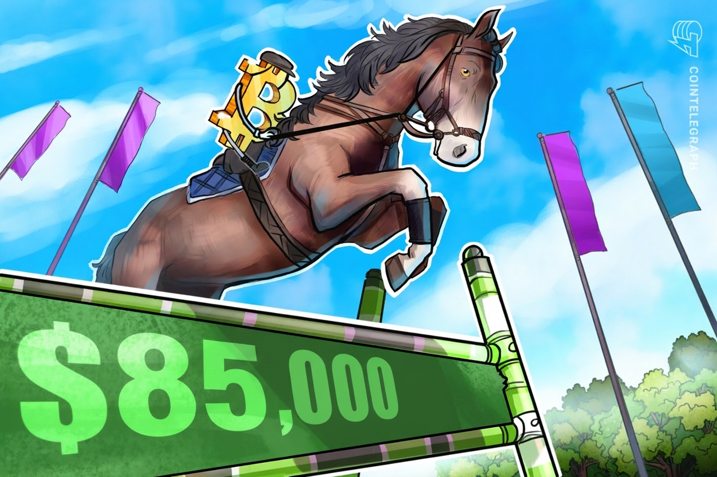 Bitcoin tăng trưởng mạnh mẽ - Nguồn ảnh: cointelegraph.com