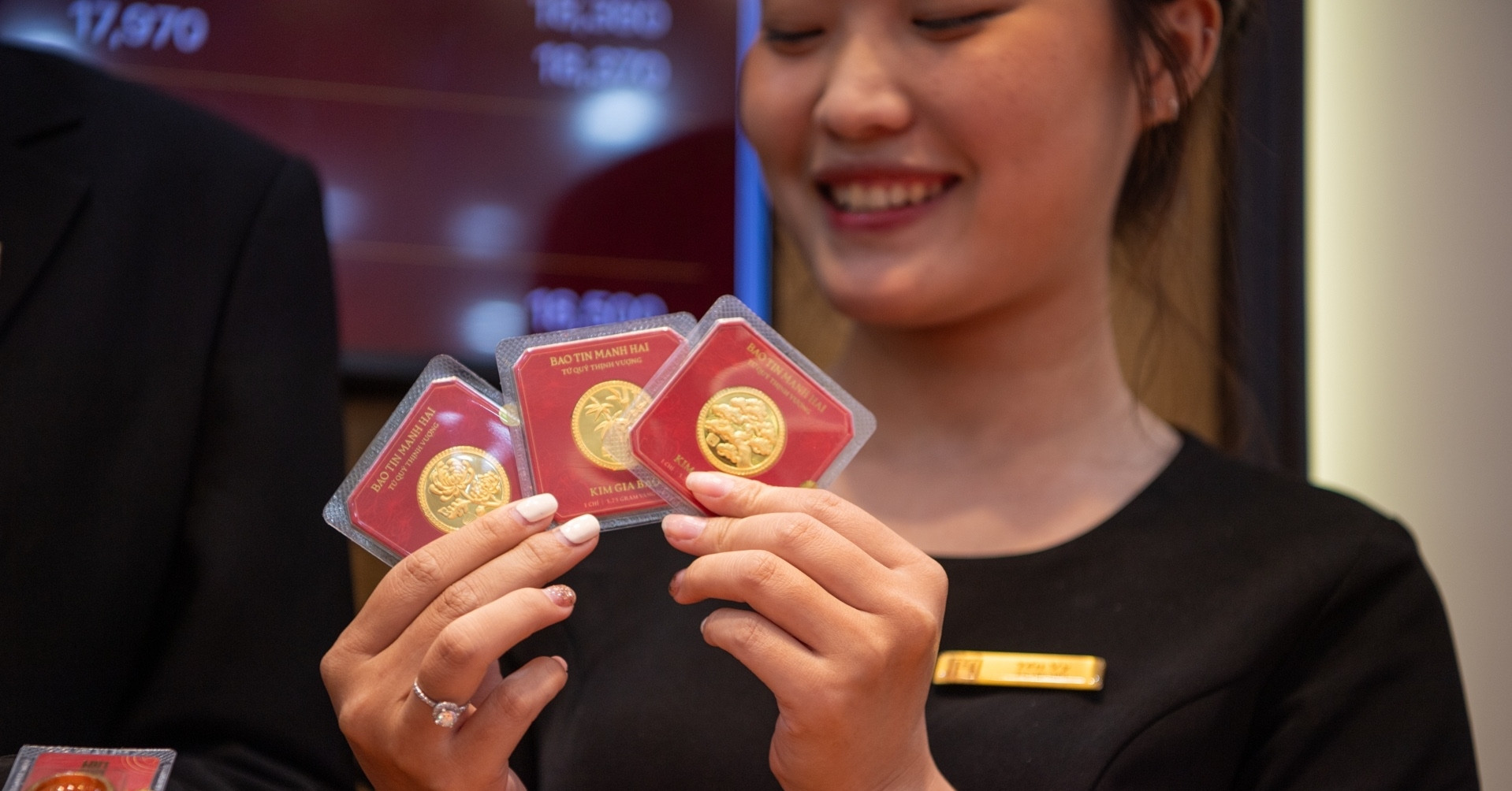 Giá vàng miếng - Nguồn ảnh: vietnamnet.vn