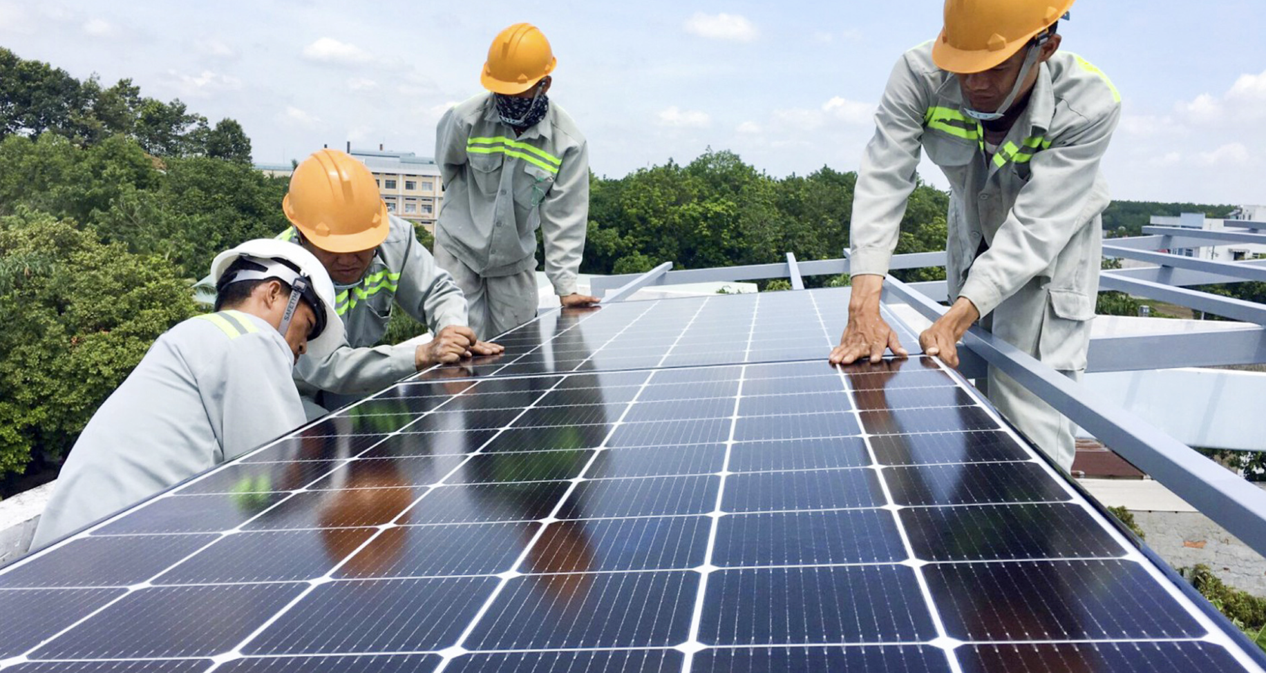 Điện mặt trời mái nhà - Nguồn ảnh: vietnamnet.vn