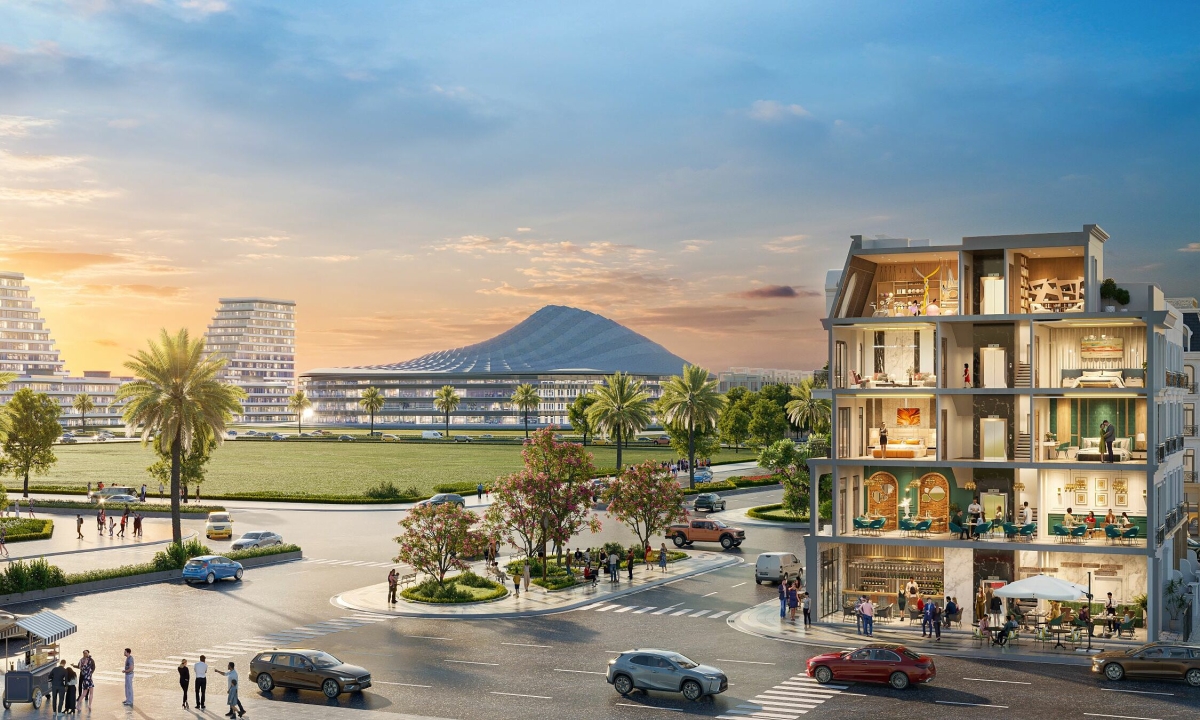 Shophouse Hoang Huy New City - Nguồn ảnh: vnexpress.net