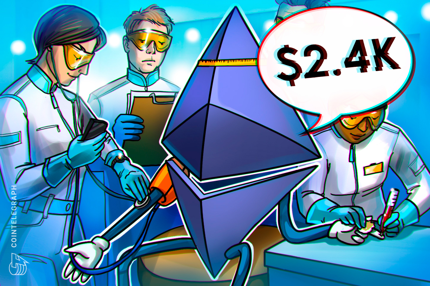 Ether price rallies - Nguồn ảnh: cointelegraph.com