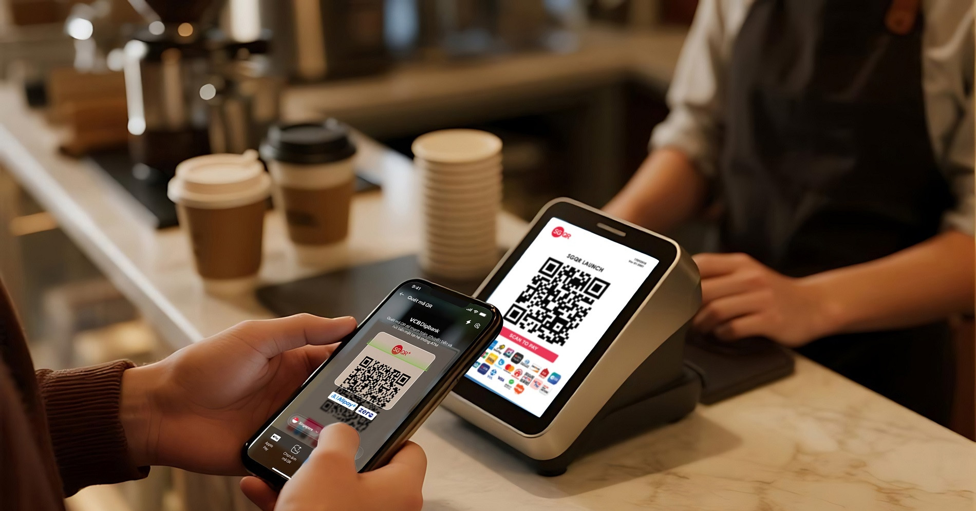 Thanh toán QR xuyên biên giới - Nguồn ảnh: vietnamnet.vn