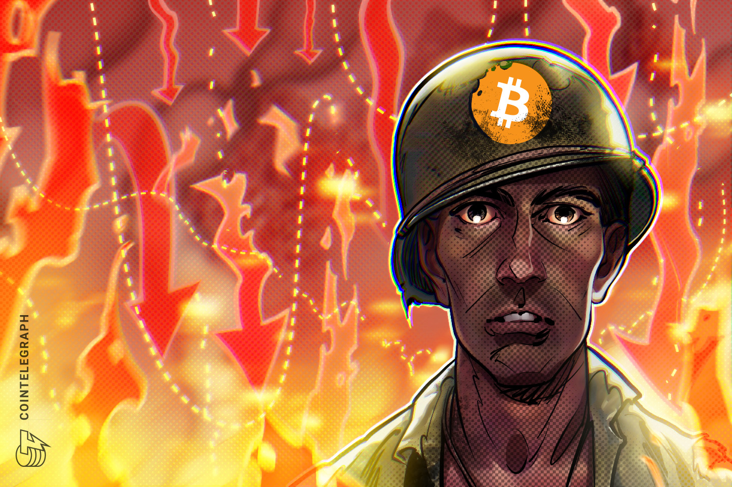 Bitcoin ngắn hạn bán tháo - Nguồn ảnh: cointelegraph.com