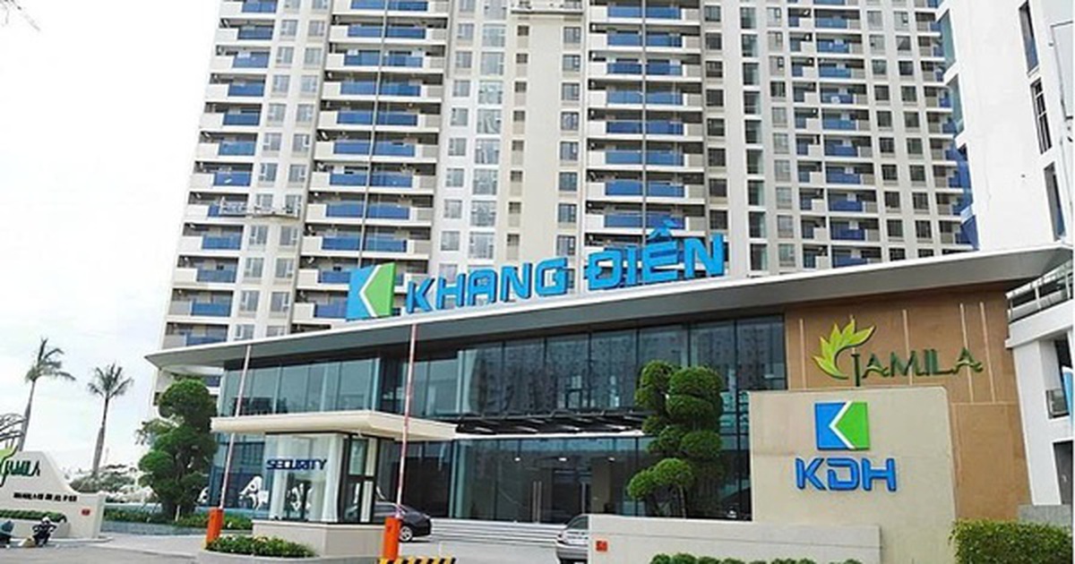 Cổ phiếu KDH - Nguồn ảnh: cafef.vn