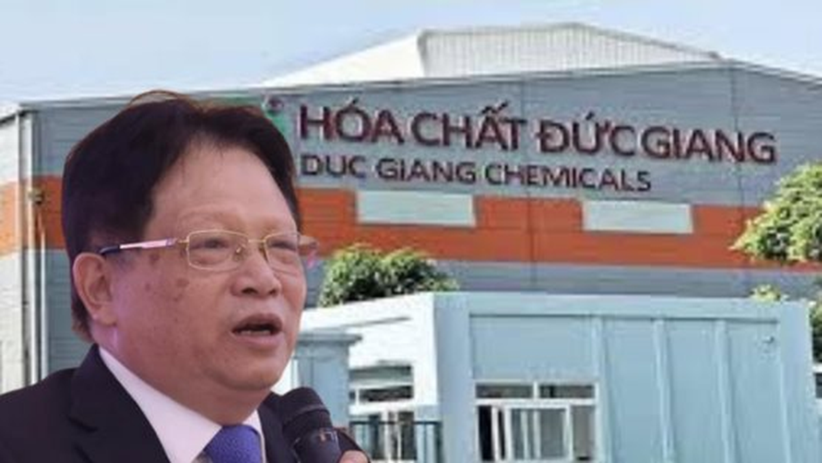 Hóa chất Đức Giang vào diện kiểm soát - Nguồn ảnh: cafef.vn