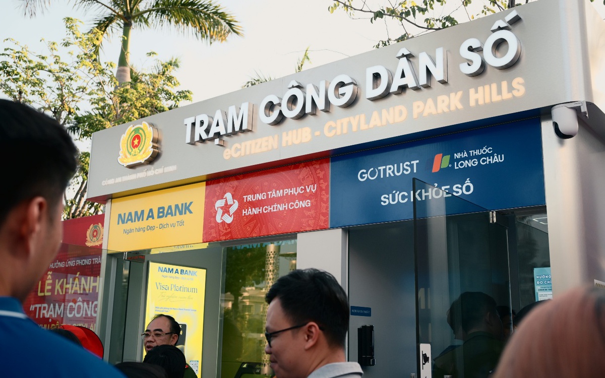 Trạm Công dân số - Nguồn ảnh: cafebiz.vn