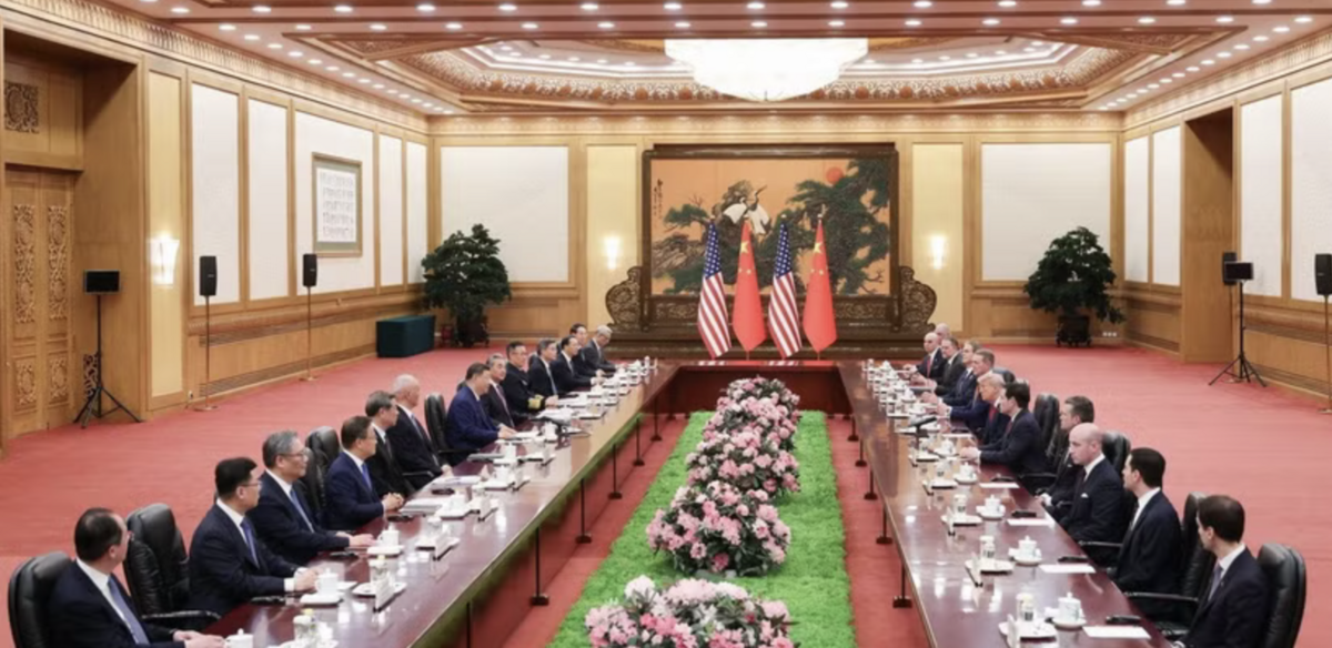Hội nghị thượng đỉnh Mỹ - Trung - Nguồn ảnh: vtcnews.vn