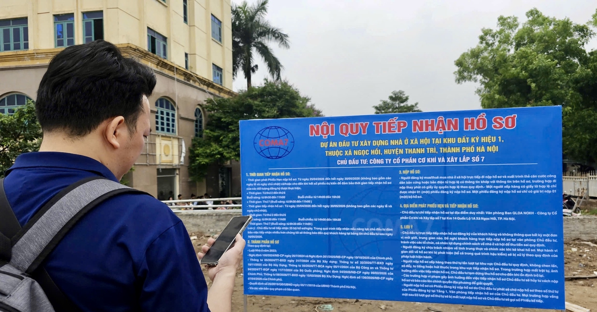 Mua nhà ở xã hội tại Hà Nội - Nguồn ảnh: vietnamnet.vn