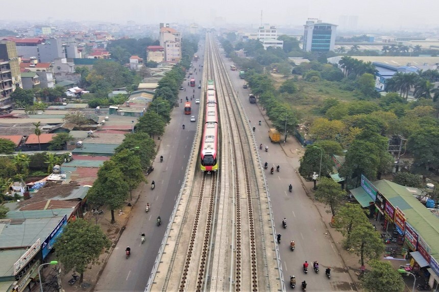 Đường sắt đô thị Hà Nội - Nguồn ảnh: vtcnews.vn