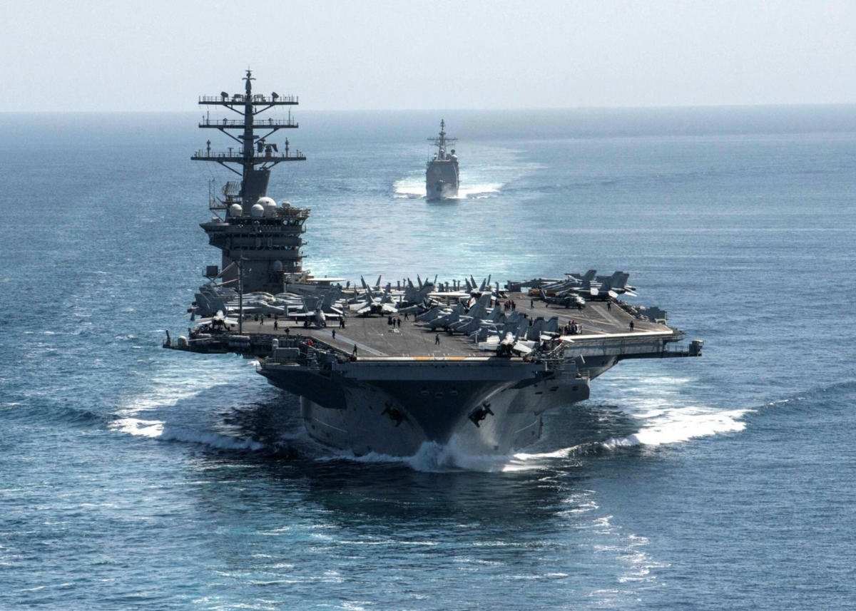 Siêu tàu sân bay Nimitz - Nguồn ảnh: vtcnews.vn