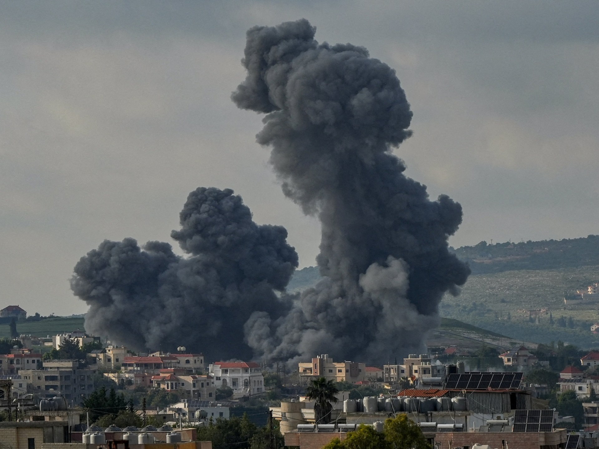 Không kích tại Lebanon - Nguồn ảnh: aljazeera.com