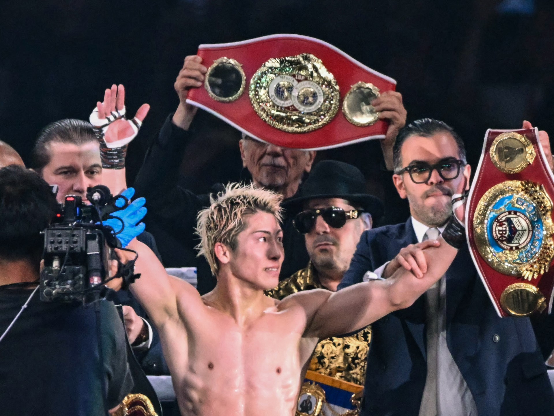Naoya Inoue bảo vệ đai vô địch super bantamweight thế giới - Nguồn ảnh: aljazeera.com