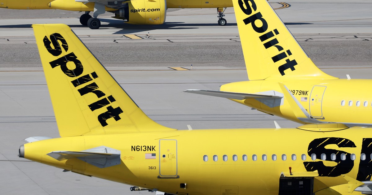 Spirit Airlines ngừng hoạt động - Nguồn ảnh: nbcnews.com