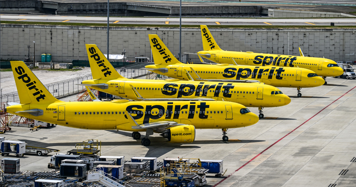 Spirit Airlines phá sản - Nguồn ảnh: nbcnews.com