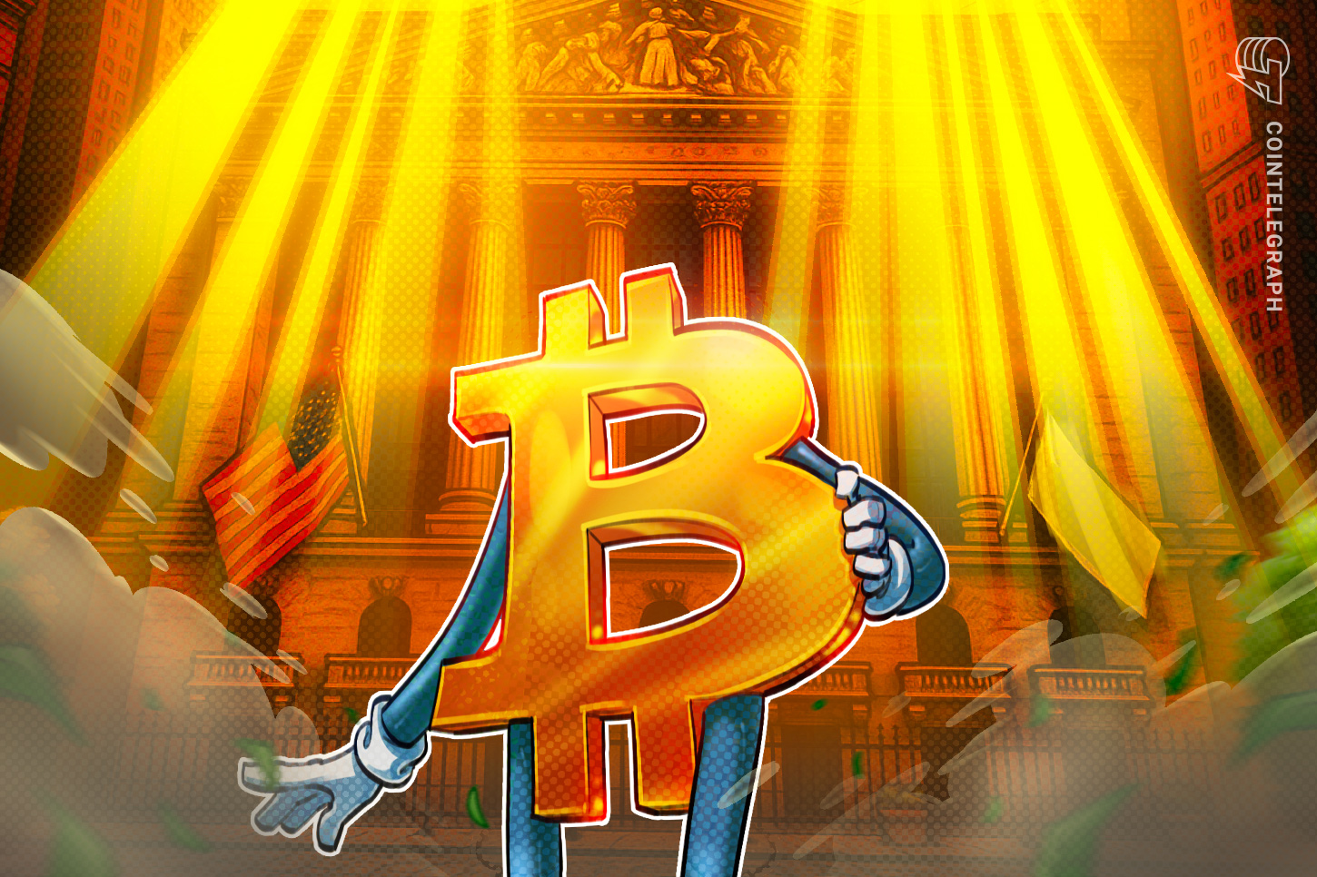 Phố Wall đe dọa Bitcoin - Nguồn ảnh: cointelegraph.com