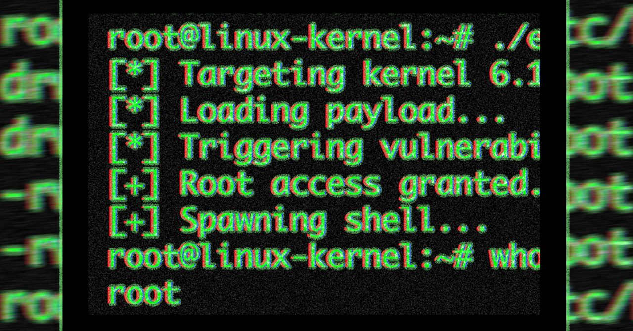 Linux exploit CopyFail - Nguồn ảnh: wired.com