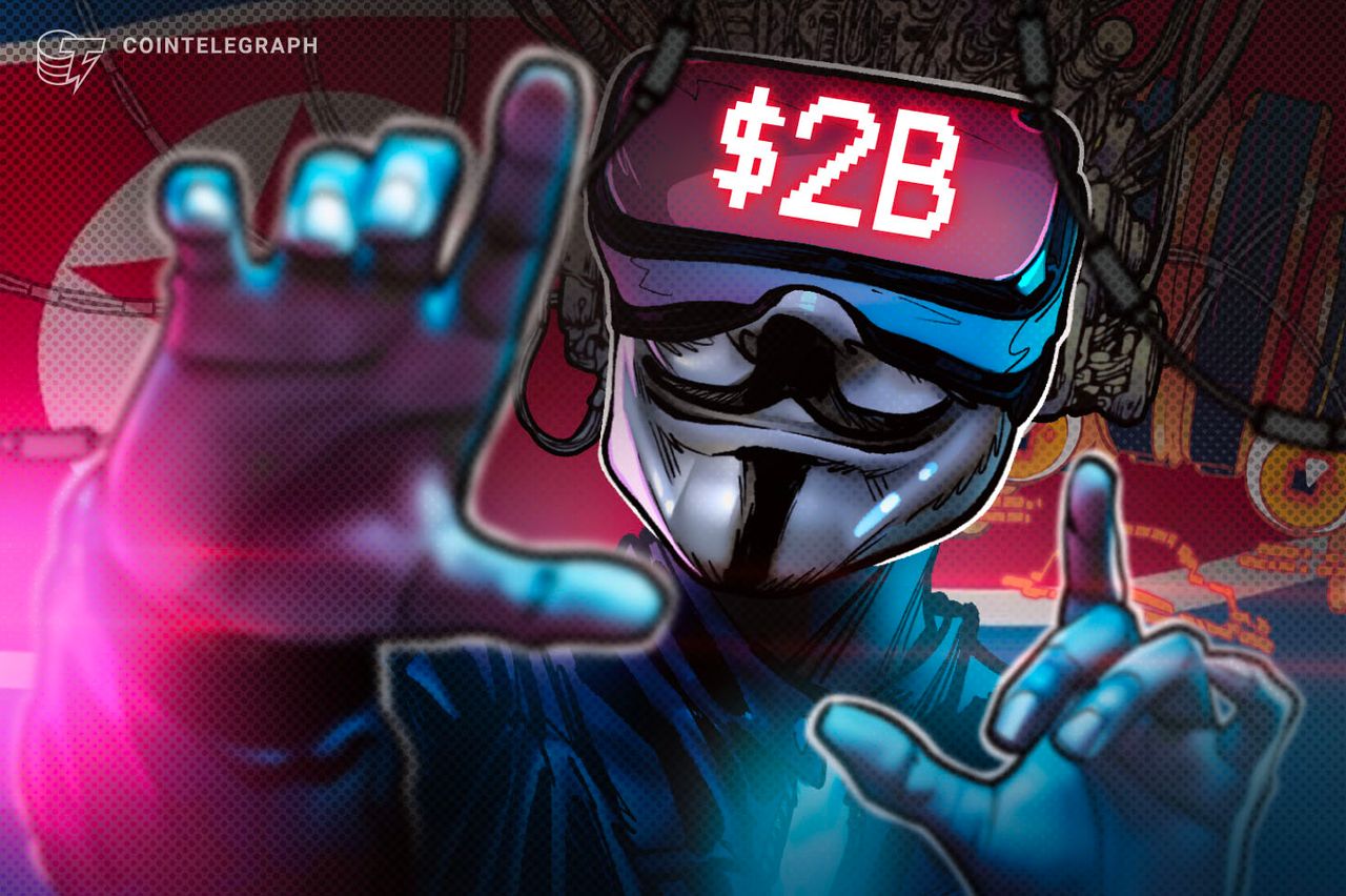 Crypto losses từ hacker Triều Tiên - Nguồn ảnh: cointelegraph.com