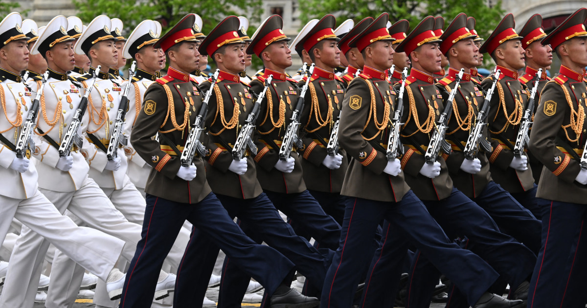 North Korean troops và chiến sự Ukraine - Nguồn ảnh: nbcnews.com