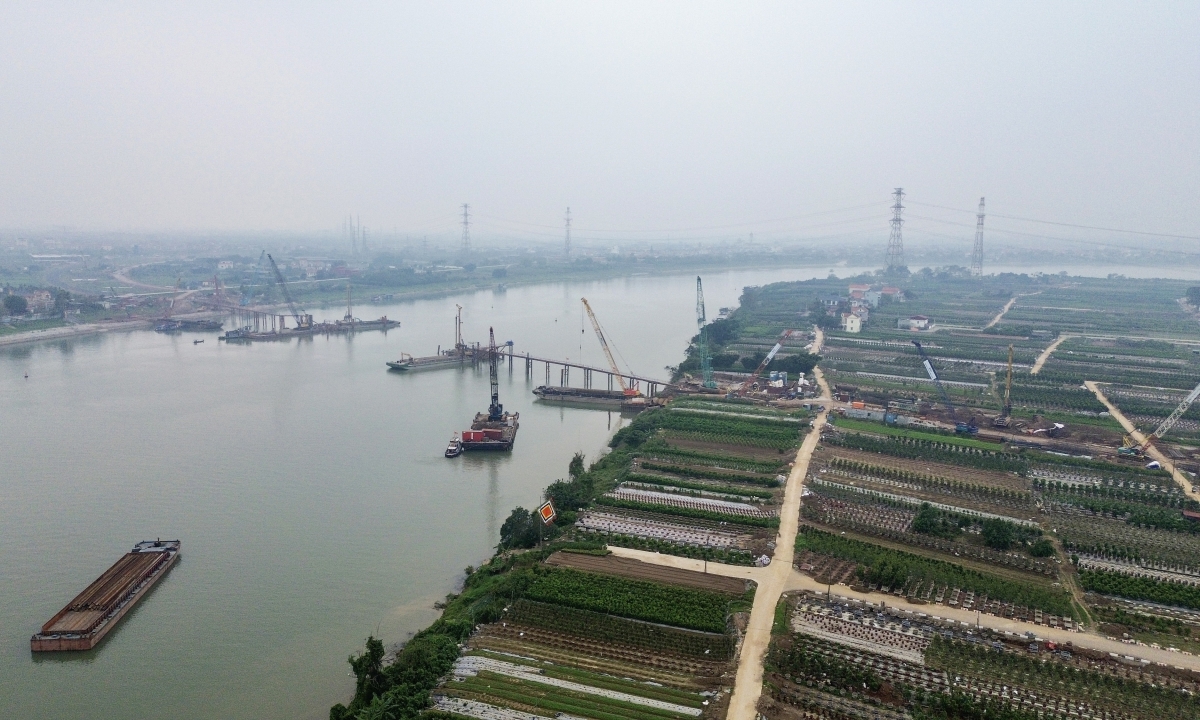 Đất bãi sông tại Hà Nội - Nguồn ảnh: vnexpress.net