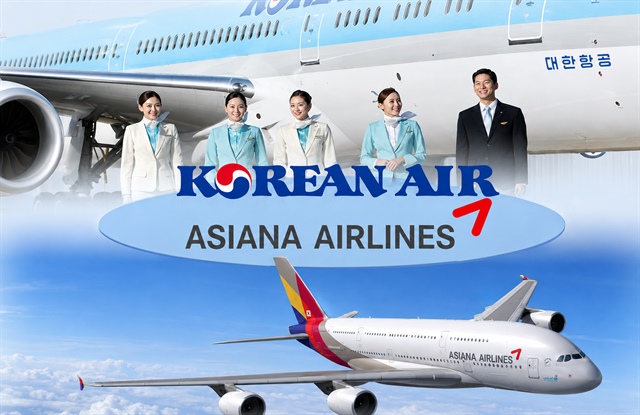Thương vụ sáp nhập Korean Air và Asiana Airlines - Nguồn ảnh: vietstock.vn
