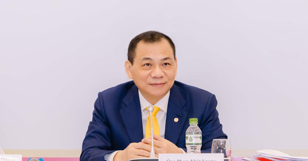 Tỷ phú Phạm Nhật Vượng giàu chưa từng có - Nguồn ảnh: vietnamnet.vn