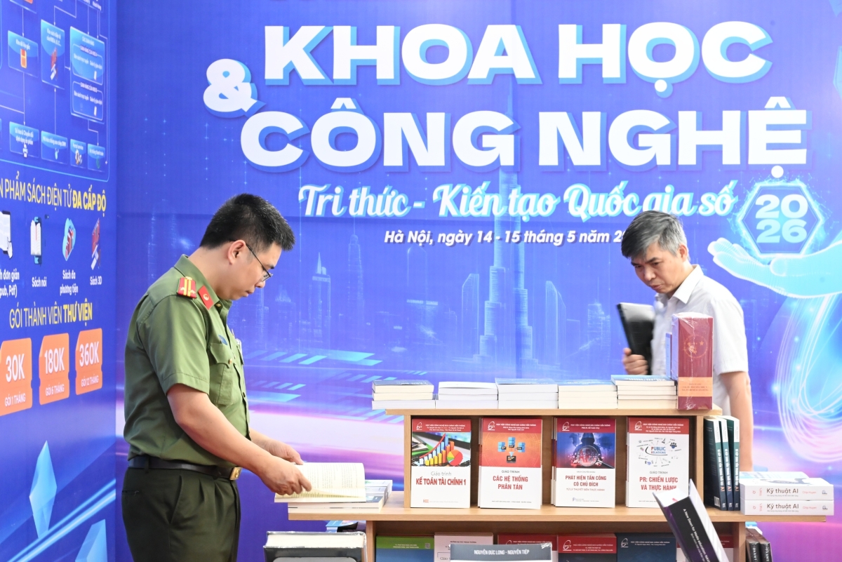 Triển lãm Sách Khoa học và Công nghệ 2026 - Nguồn ảnh: vnexpress.net