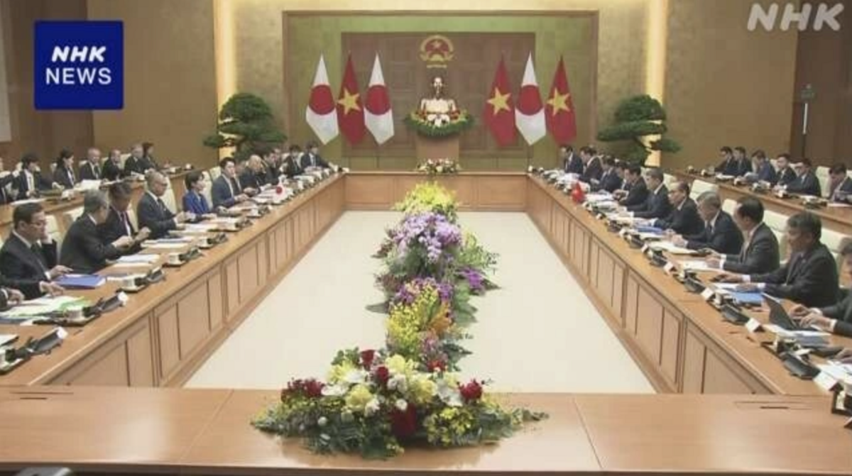 Hội đàm Việt Nam - Nhật Bản - Nguồn ảnh: vtcnews.vn