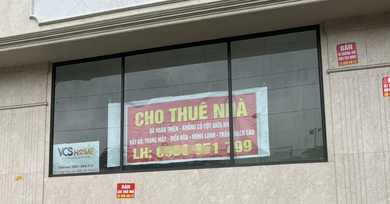 Nhà mặt phố Hà Nội - Nguồn ảnh: vietnamnet.vn