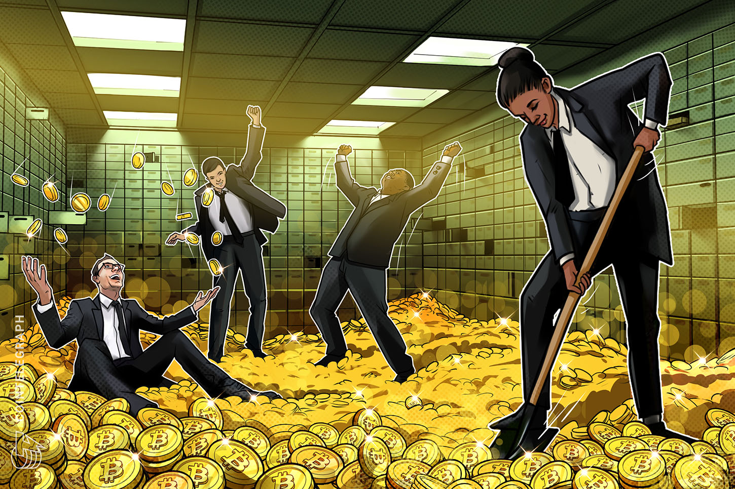 Bitcoin ETFs lập kỷ lục dòng vốn tháng 4 - Nguồn ảnh: cointelegraph.com