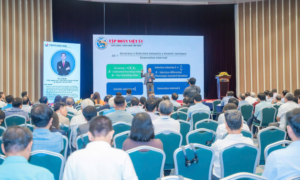 Công nghệ di truyền nâng chất lượng tôm giống VU-S26 - Nguồn ảnh: vnexpress.net