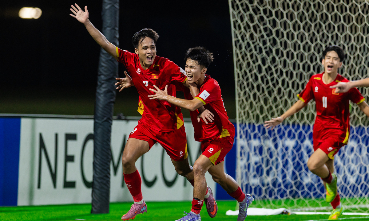 U17 Việt Nam giành vé World Cup - Nguồn ảnh: vnexpress.net