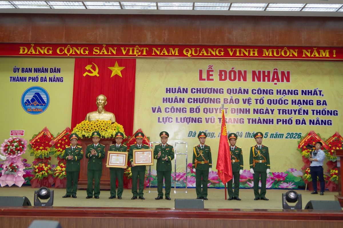 Đà Nẵng đón nhận Huân chương Quân công hạng Nhất - Nguồn ảnh: vtcnews.vn