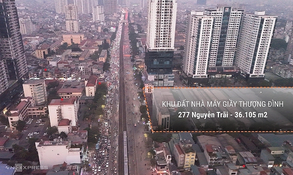 Giầy Thượng Đình xây khu căn hộ 40 tầng trên 'đất vàng' đường Nguyễn Trãi - Nguồn ảnh: vnexpress.net